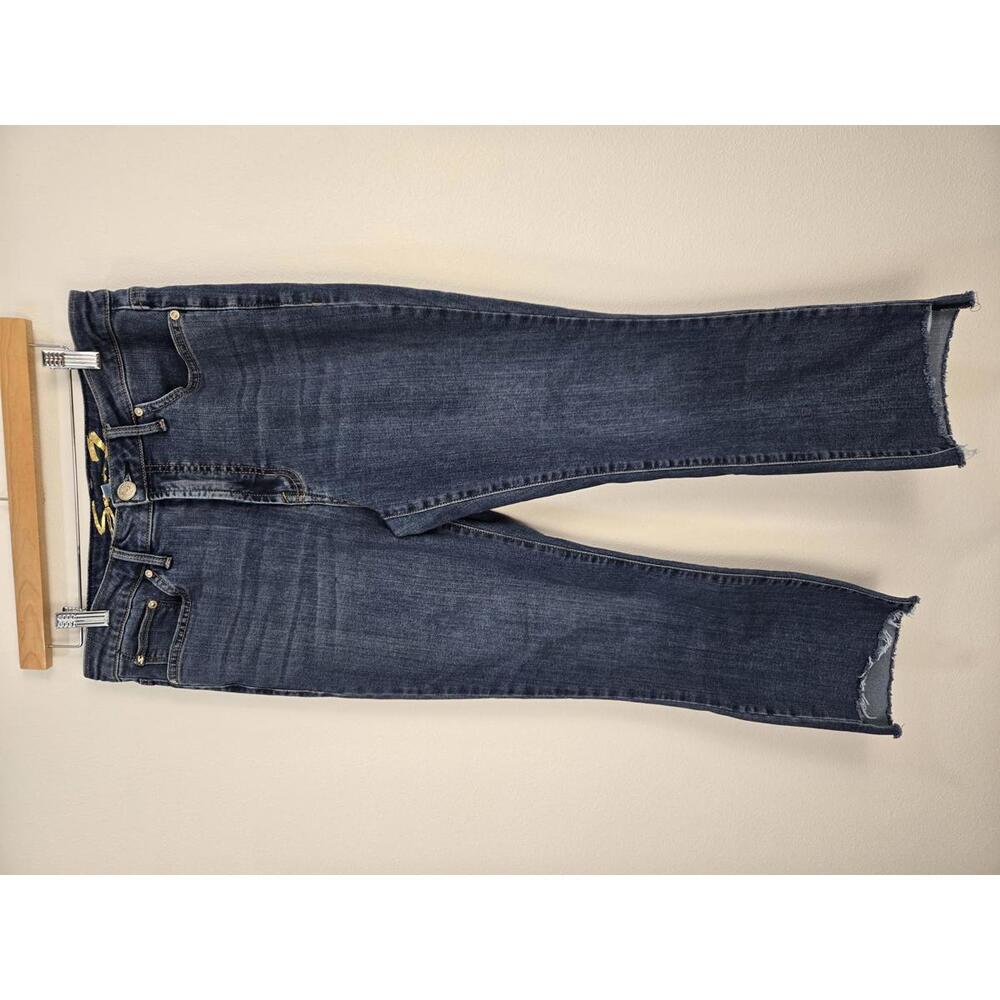 seven7 denim women's crops size 10